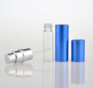 5ML Mini Portable For Traveler Metal Refillable Perfume