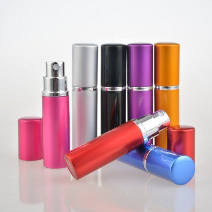 5ML Mini Portable For Traveler Metal Refillable Perfume