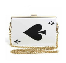 Load image into Gallery viewer, Poker Clutch Women Queen Perfume Bag